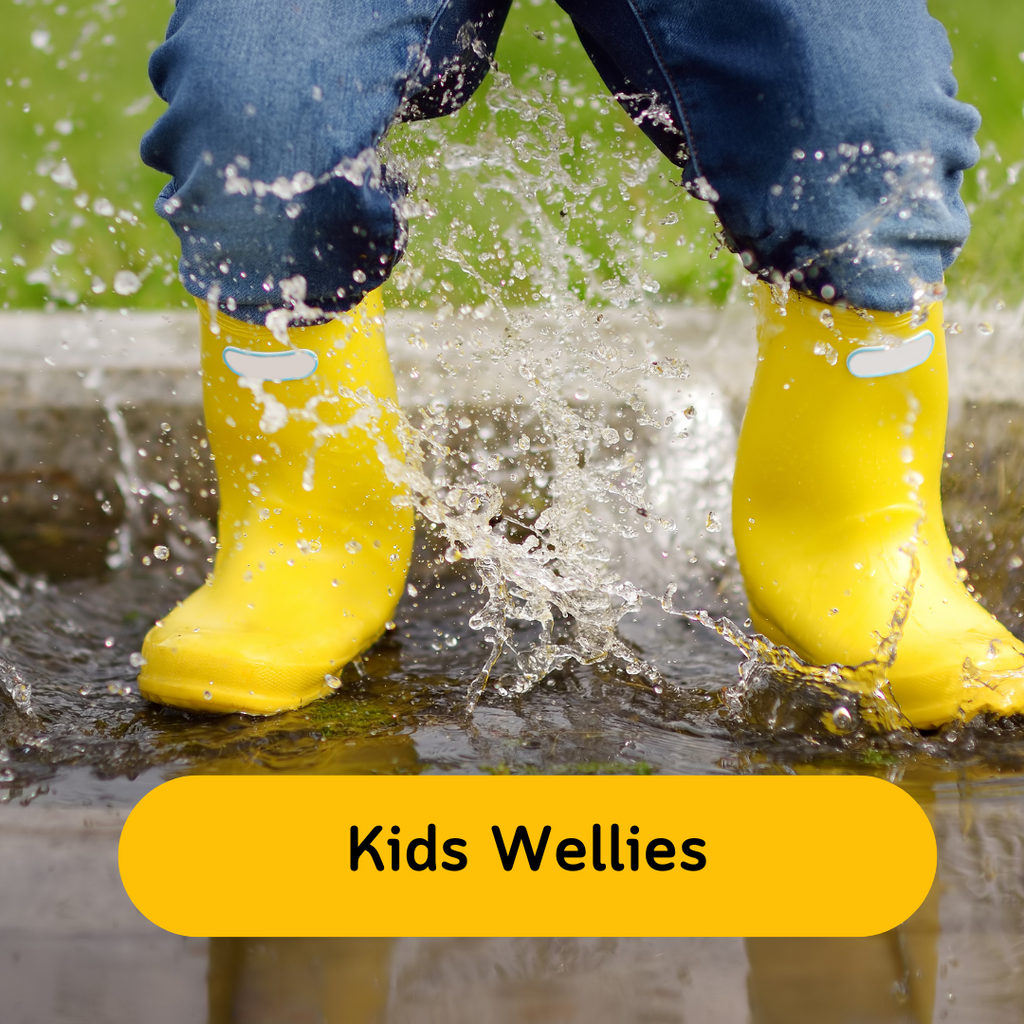 Kids Wellies Boys Girls Rain Boots