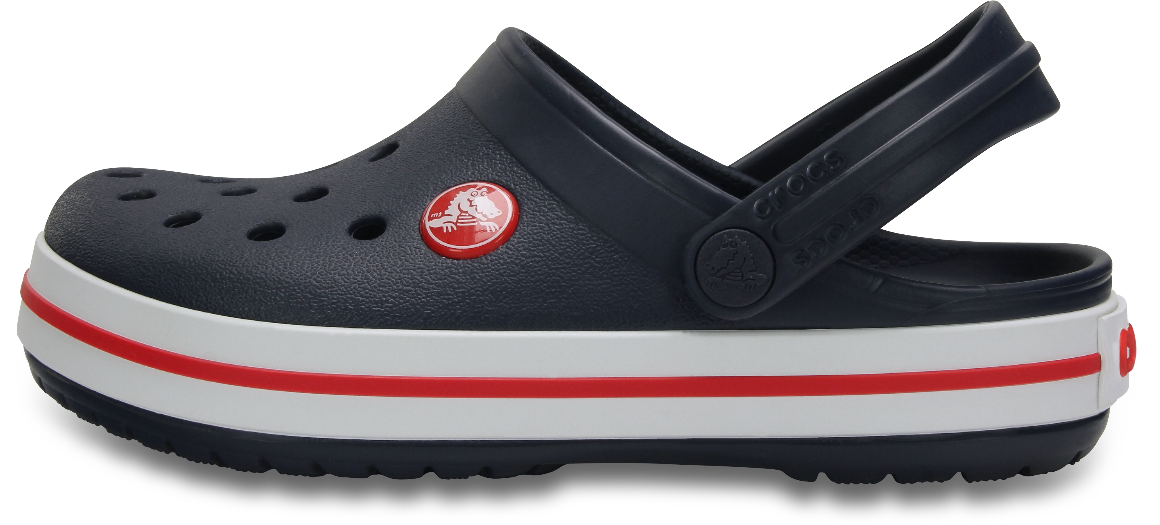 First Step Clogs Crocs Crocband Clog - Navy/Red – My First Steps
