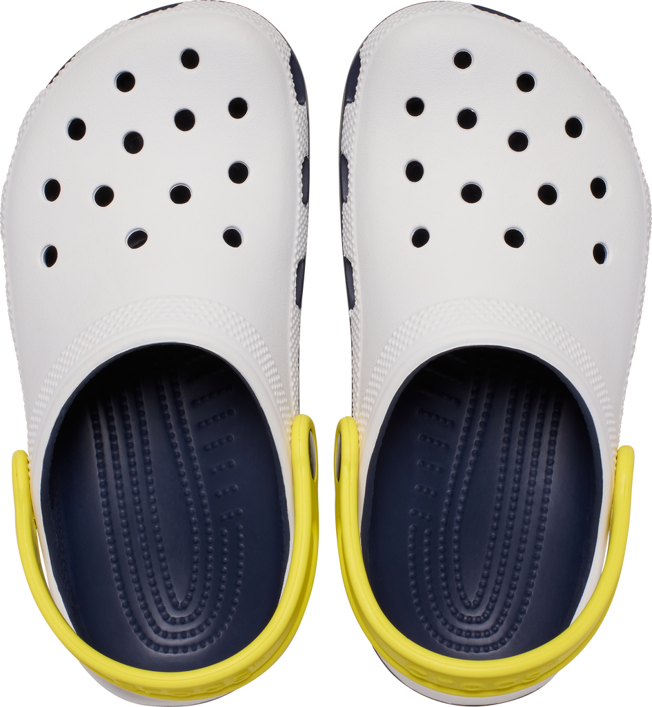 First Step Clogs Crocs Classic Retro Sport Clog - White – My First Steps