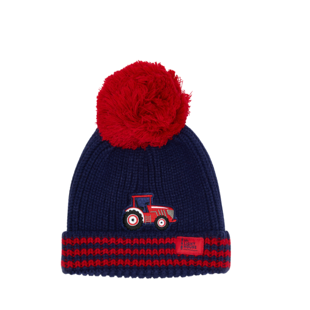 Bobbie Bobble Hat Red Tractor