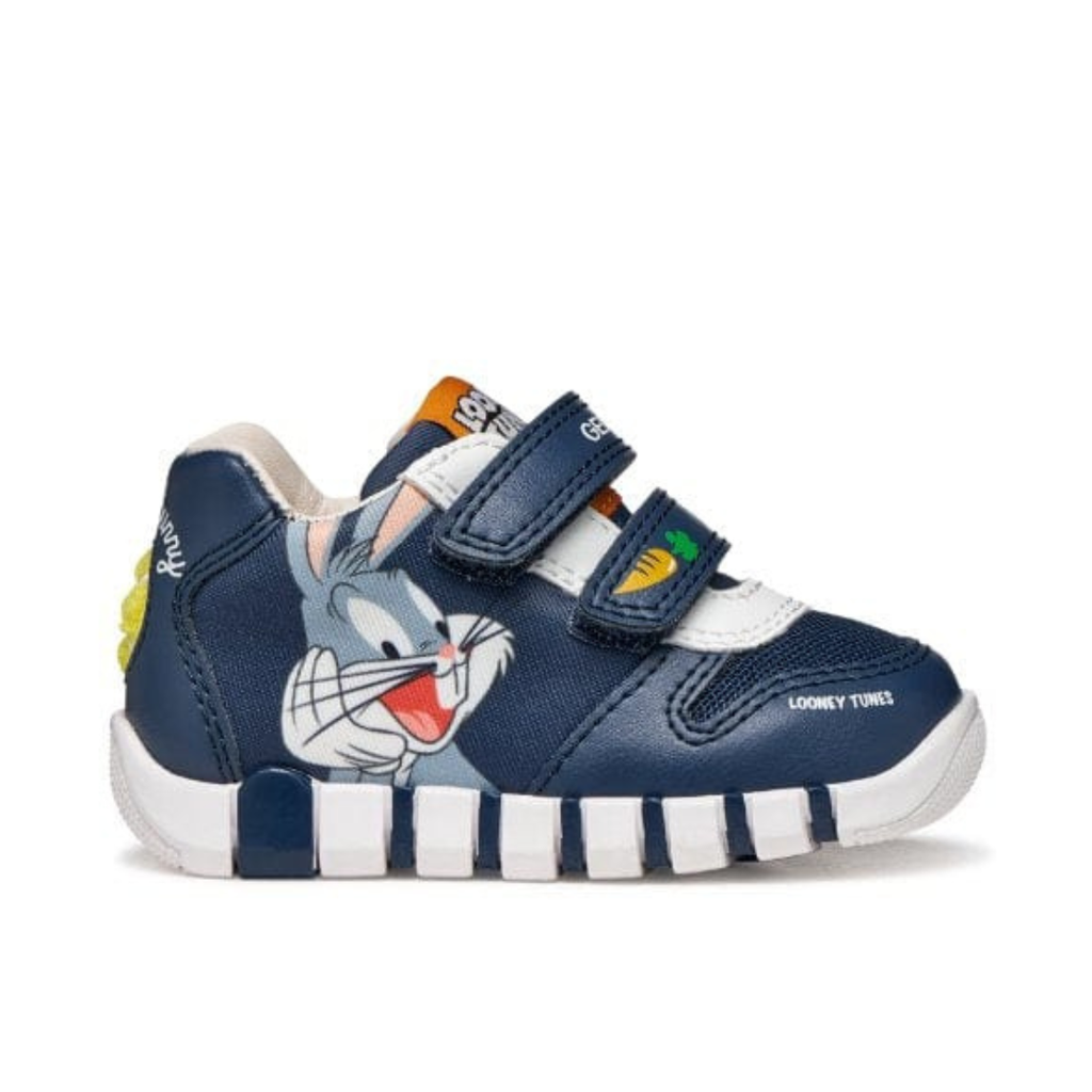 Geox Lupidoo Bugs Bunny First Steps Shoe - Lt Navy – My First Steps