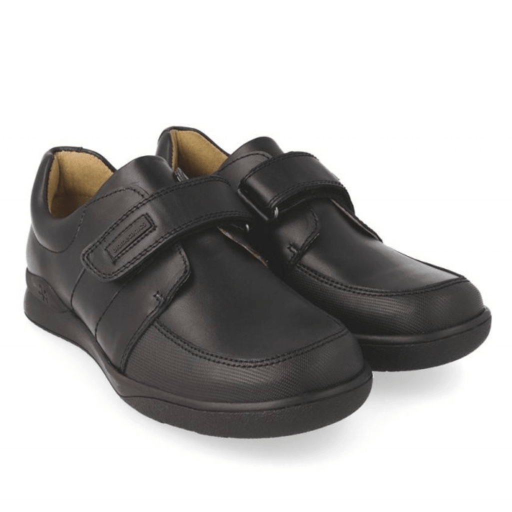 Biomecanics black school shoe