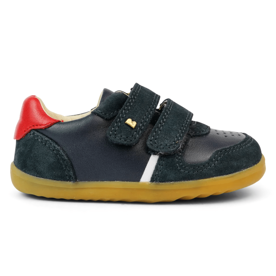 Bobux Riley Boys Shoe Navy Red