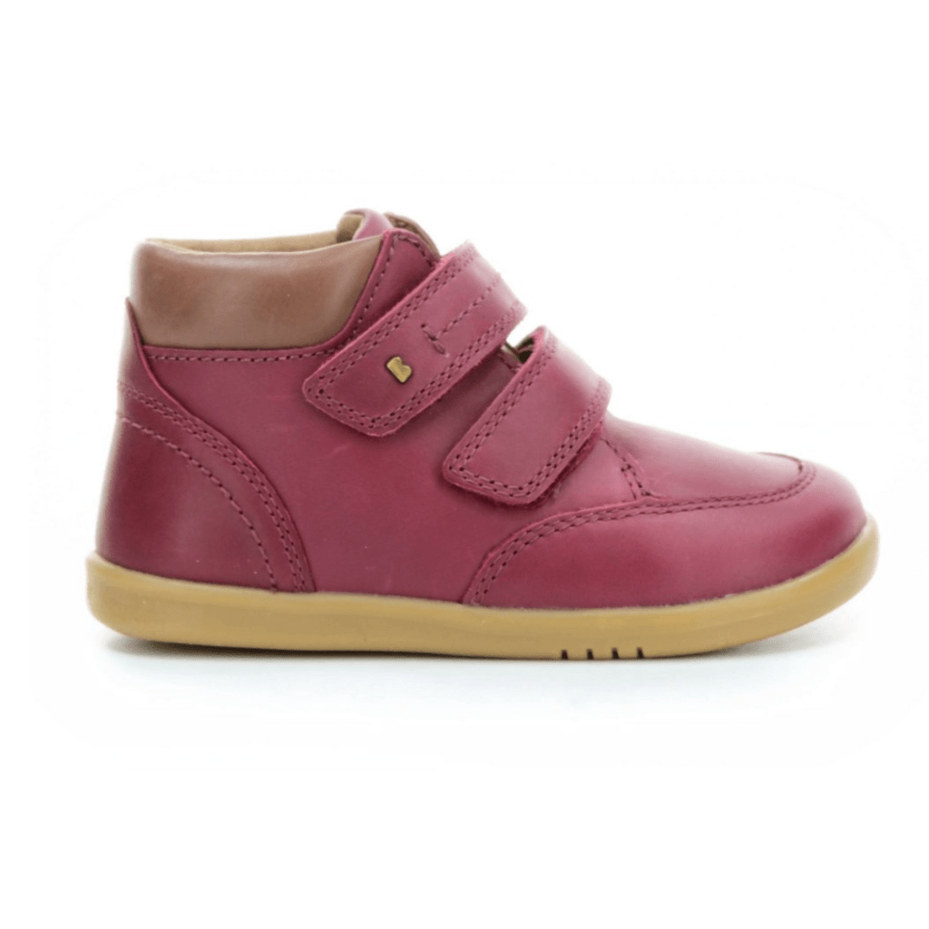 Bobux Boys Timber Boots- Berry