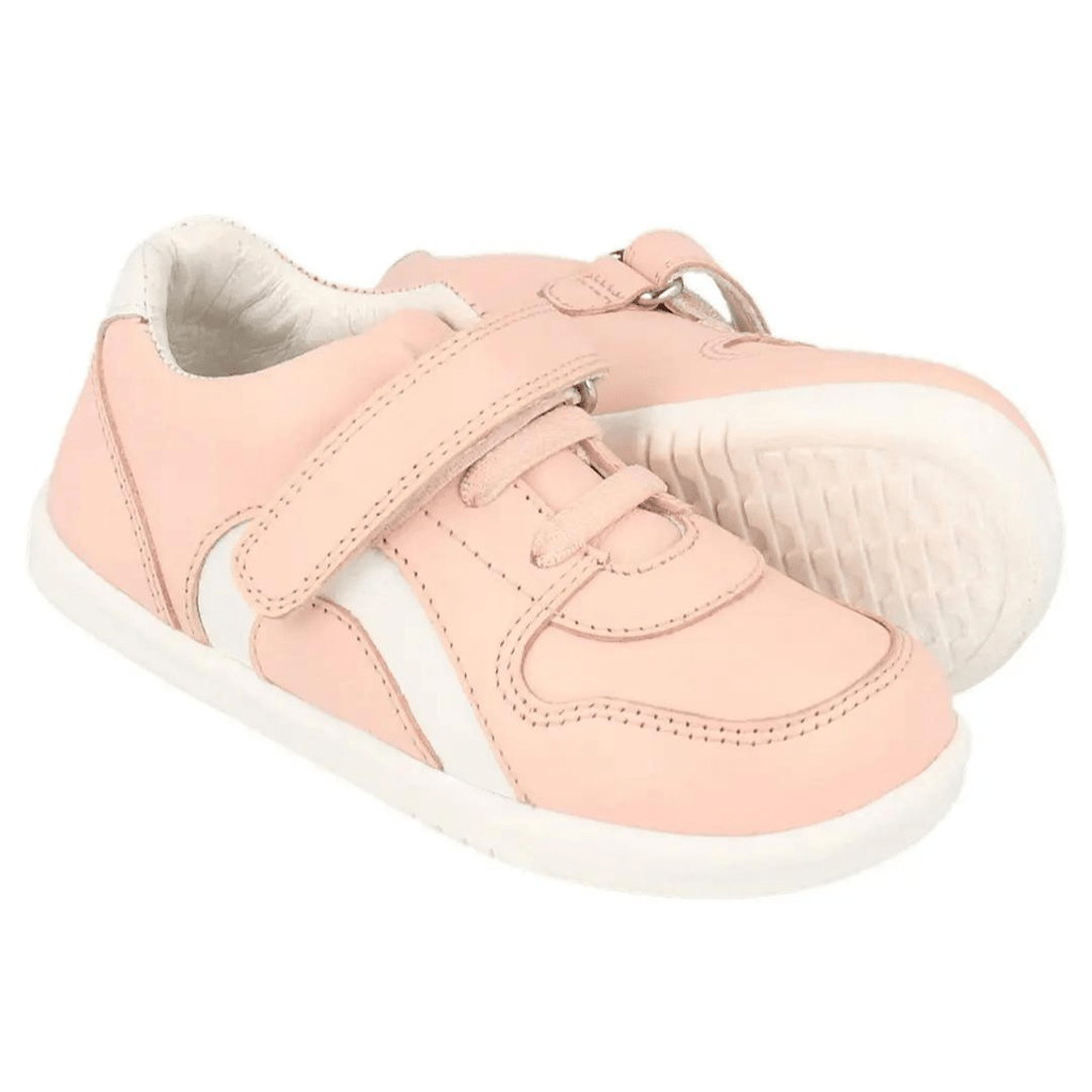 Bobux Girls Comet Shoes- Seashell/White