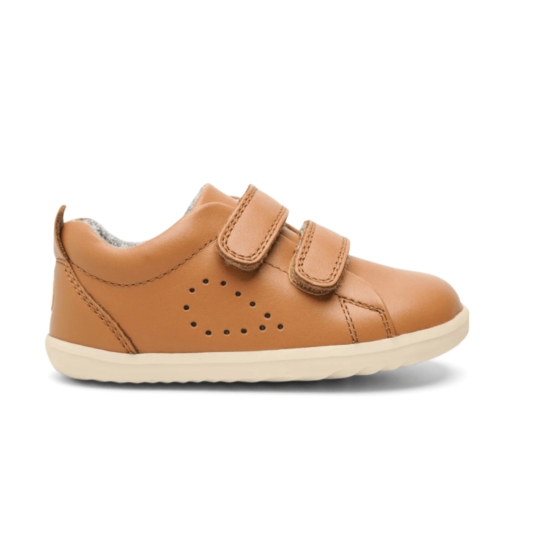 Bobux SU Grass Court Boys Shoe Caramel