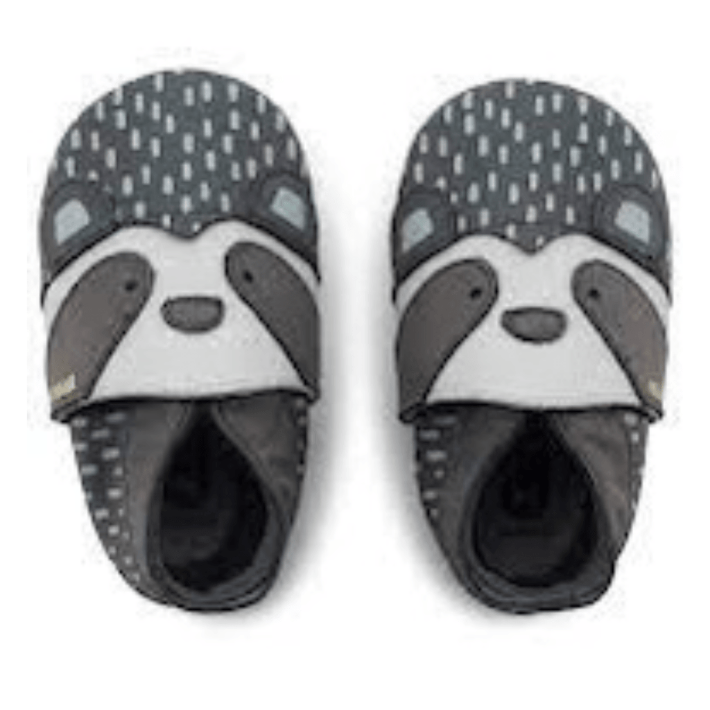 Bobux Soft Sole Pram Shoes - Rascal Charcoal
