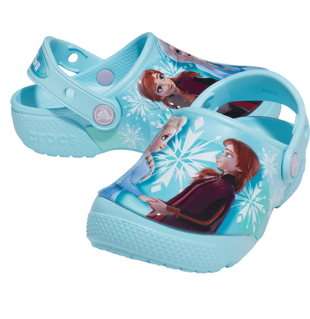 Crocs Disney Frozen Girls Clog - Blue