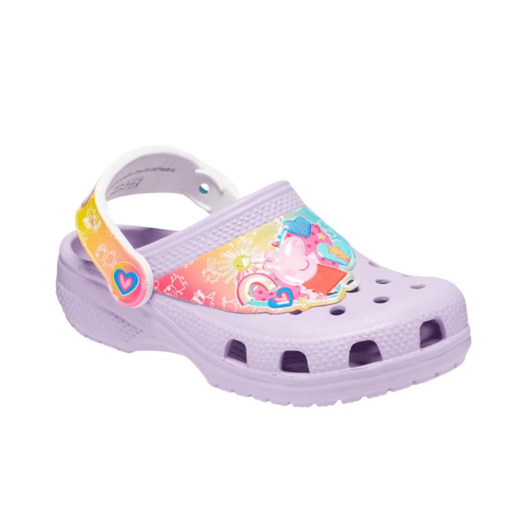 Infant Crocs pWith Peppa Pig Theme  in purple