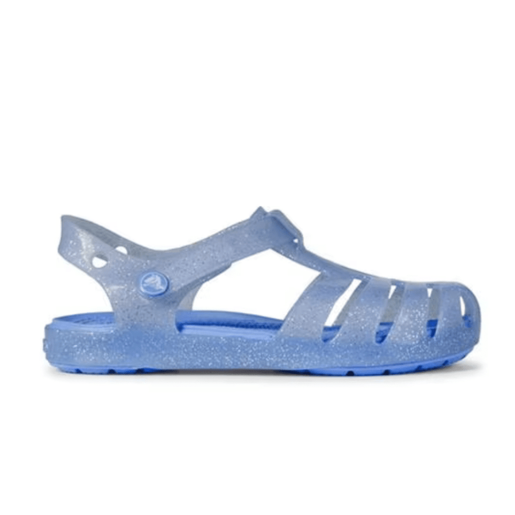 Crocs Girls Isabella Sandal - Blue Glitter