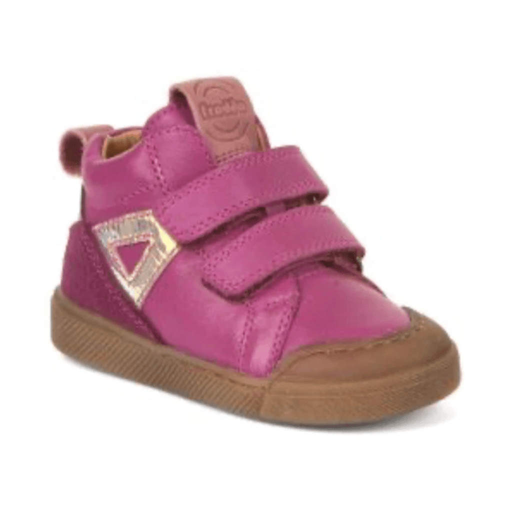 Froddo Rosario leather High Top girls shoe - Cyclamen purple 