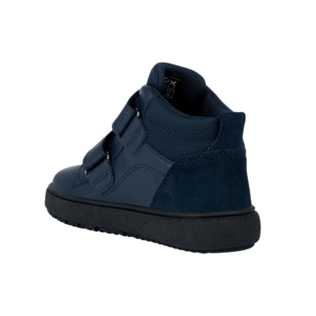 Geox Theleven Waterproof Boys Boots- Navy