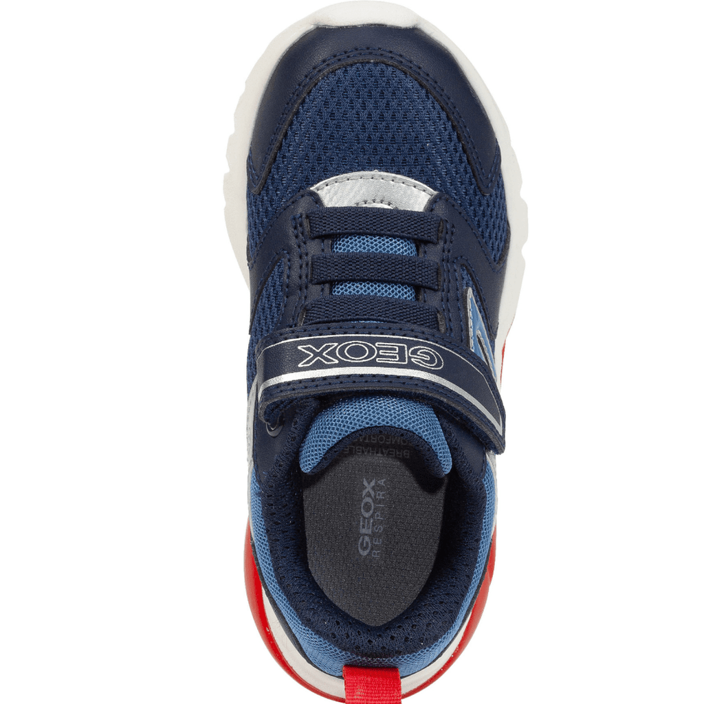 Geox Ciberdron Boys Runner - Navy/Red