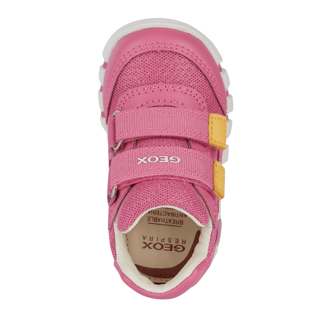 Geox Girls Runners Iupidoo - Dark Pink/Yellow