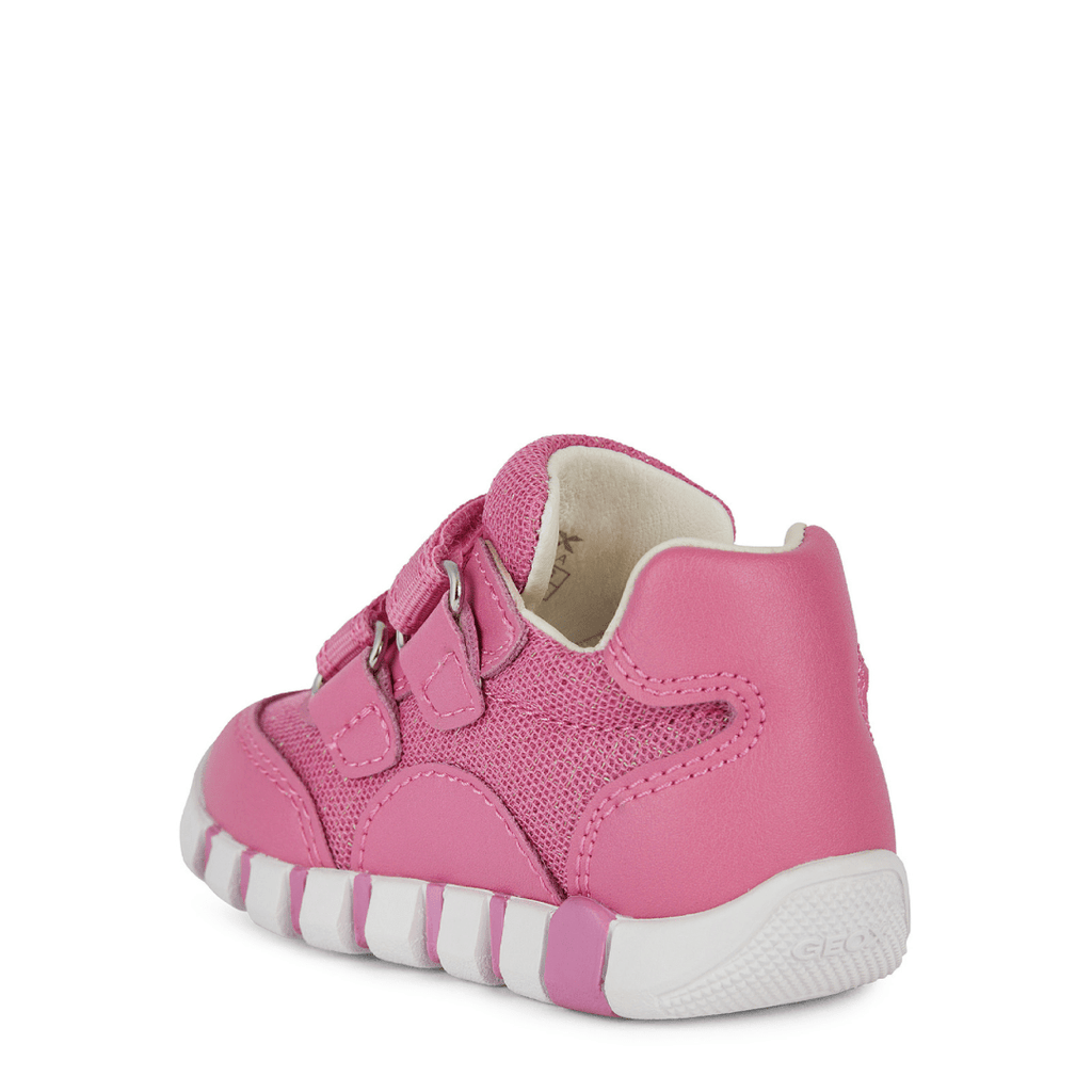 Geox Girls Runners Iupidoo - Dark Pink/Yellow