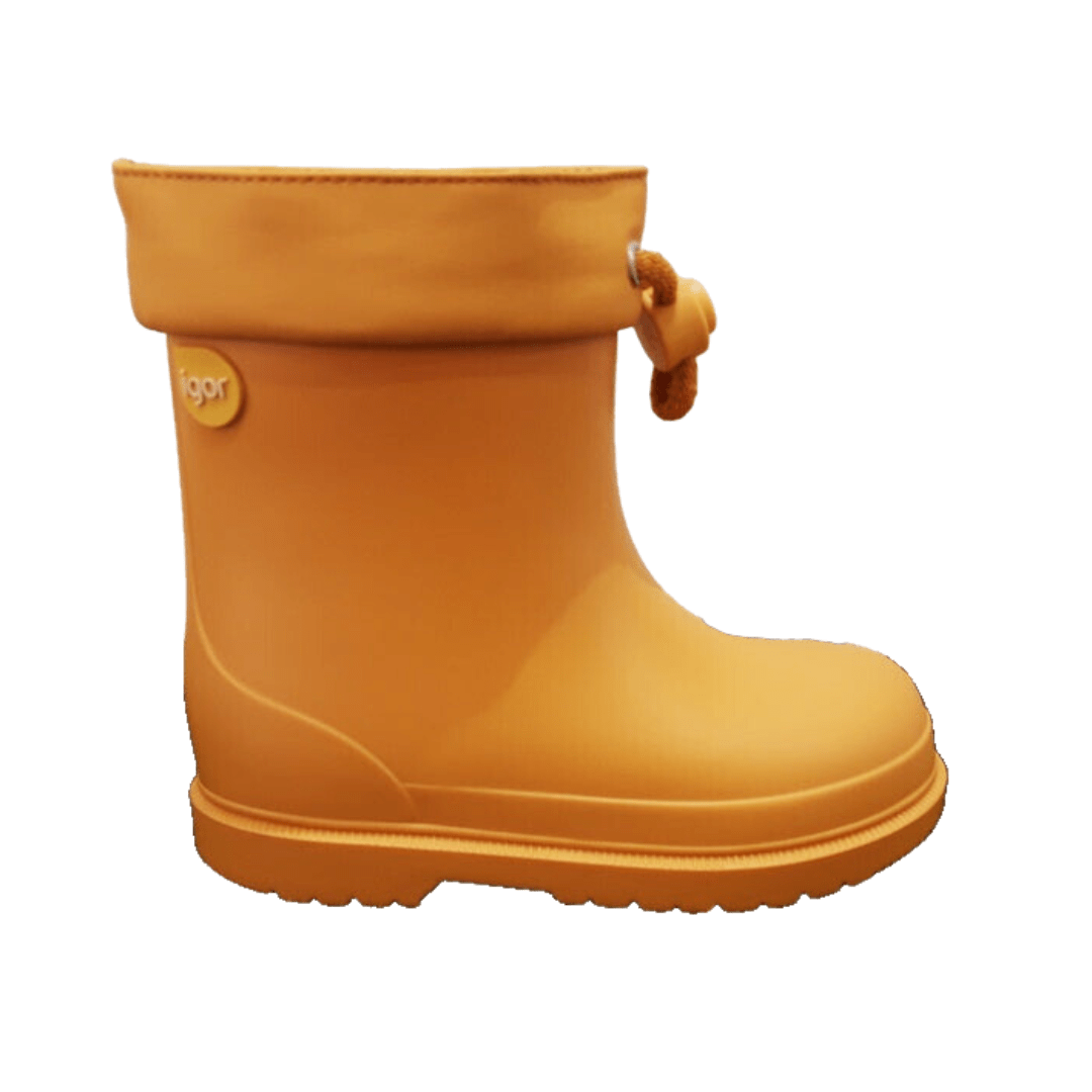 Igor Ankle Unisex Kids Wellies Mustard Yellow
