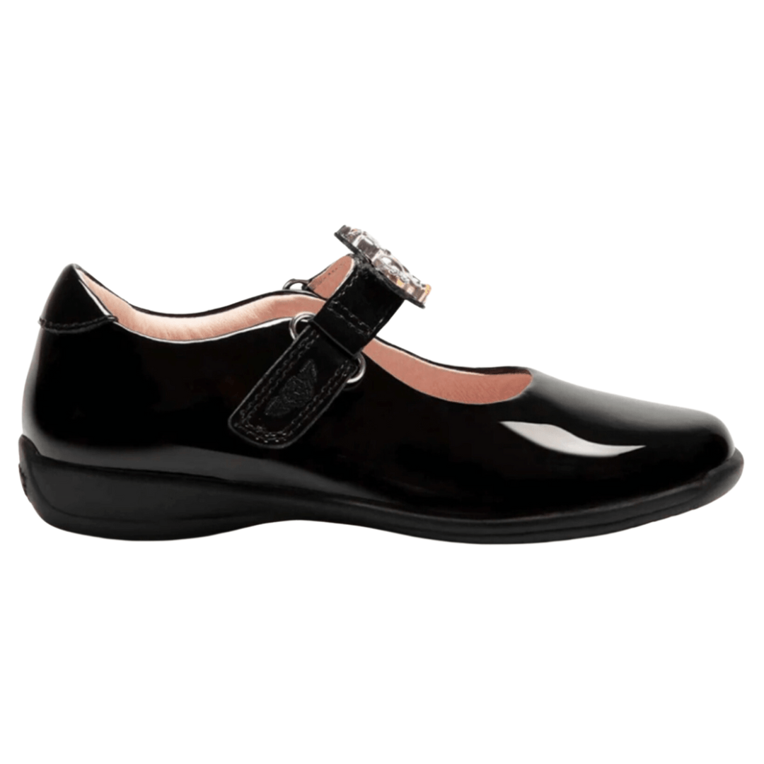 Lelli Kelly Unicorn Black Patent Shoe Lelli Kelly School Shoes