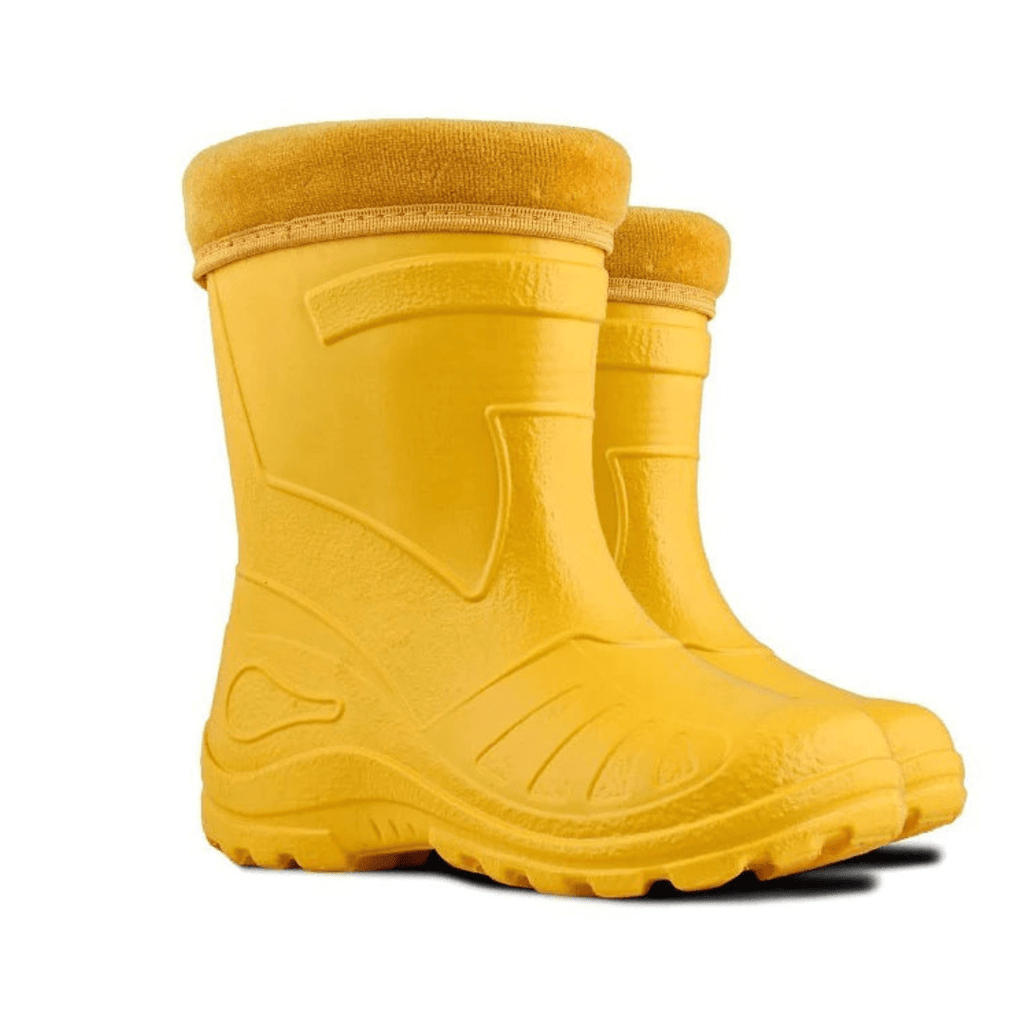 Unisex Yellow Lightweight Infant Welly