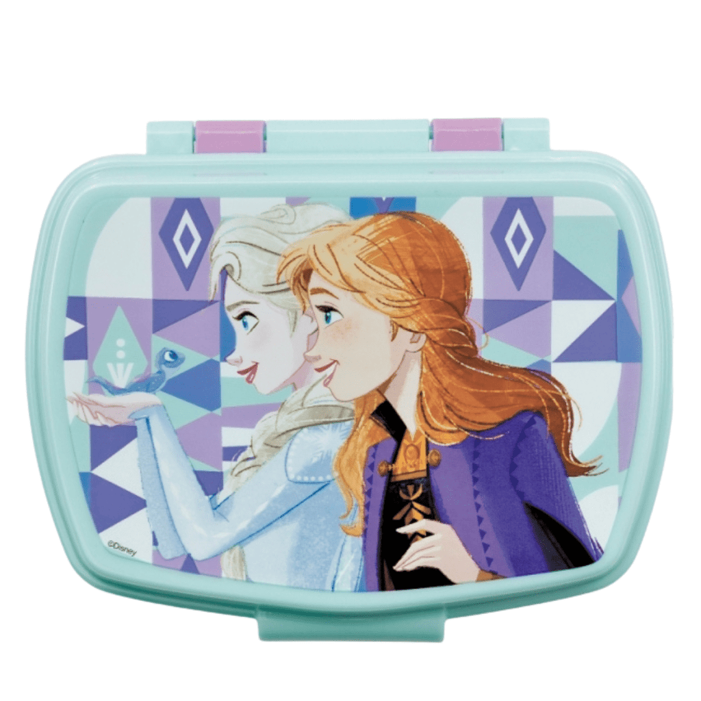 Frozen Children’s Lunch Box - Turquoise/Purple 