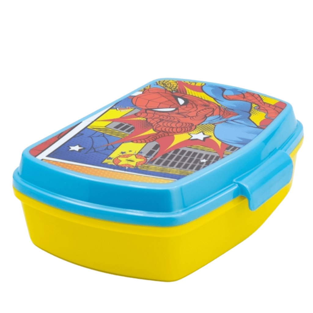 Spider-Man Children’s Lunch Box - Blue/Yellow