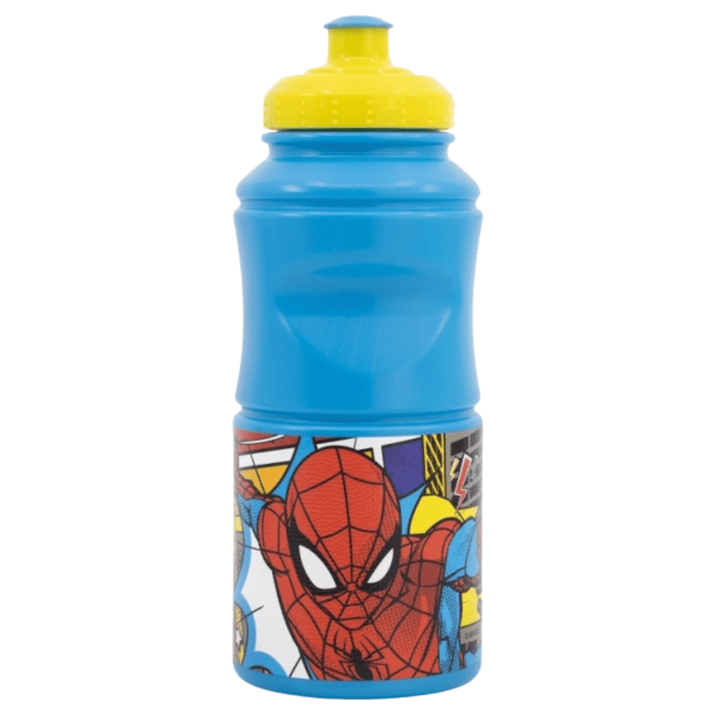 Spider-Man Children’s Water Bottle - Blue/Yellow