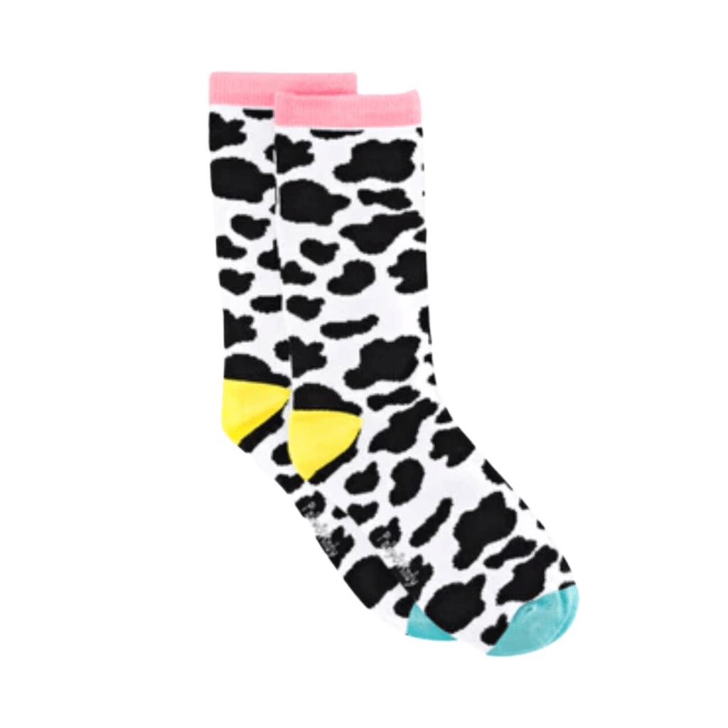 Bamboo Socks Great Boys Gift Girls Cow Print