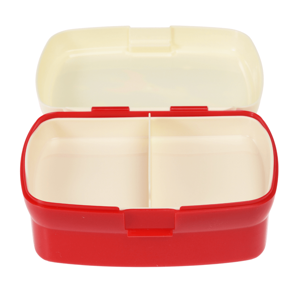 Rex London Space Age Lunch Box With Tray - Red/White