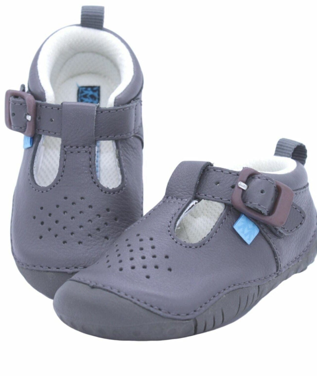 Start Rite Baby Jack Leather Boys Pre-walkers Grey – My First Steps